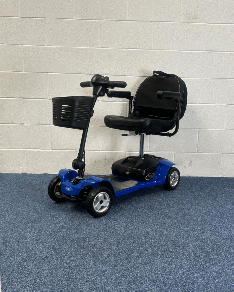 Approved Used Pride Apex Lite in blue with basket