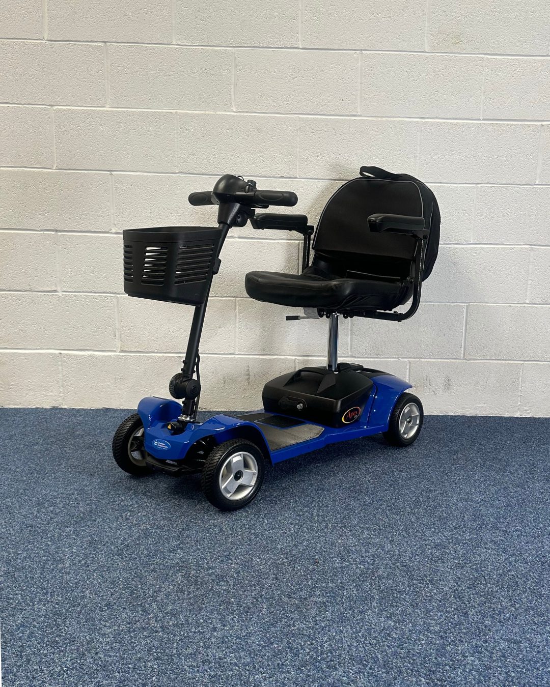 Approved Used Pride Apex Lite in blue with basket