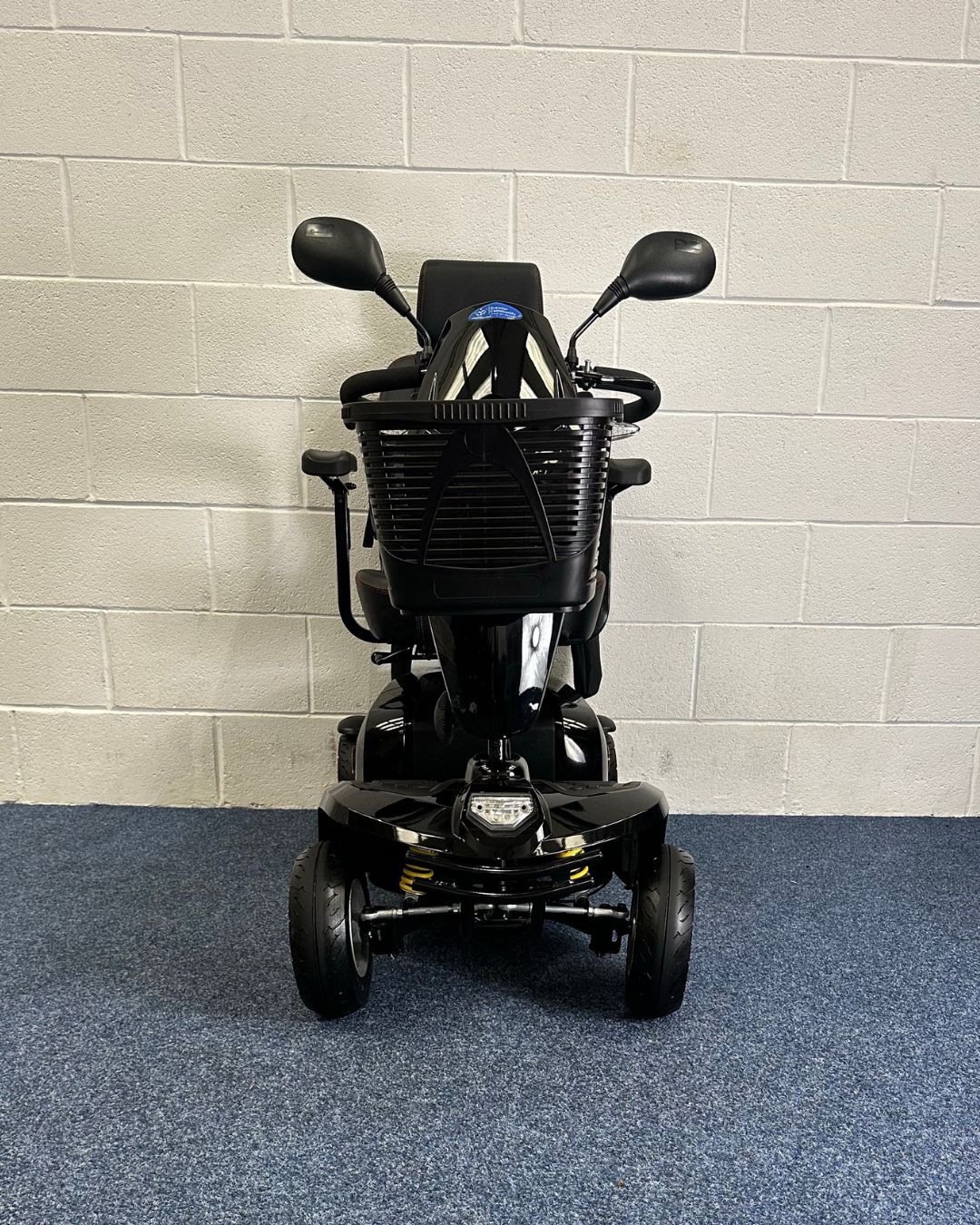 Approved Used Kymco Komfy 8 in black with basket and 2 mirrors