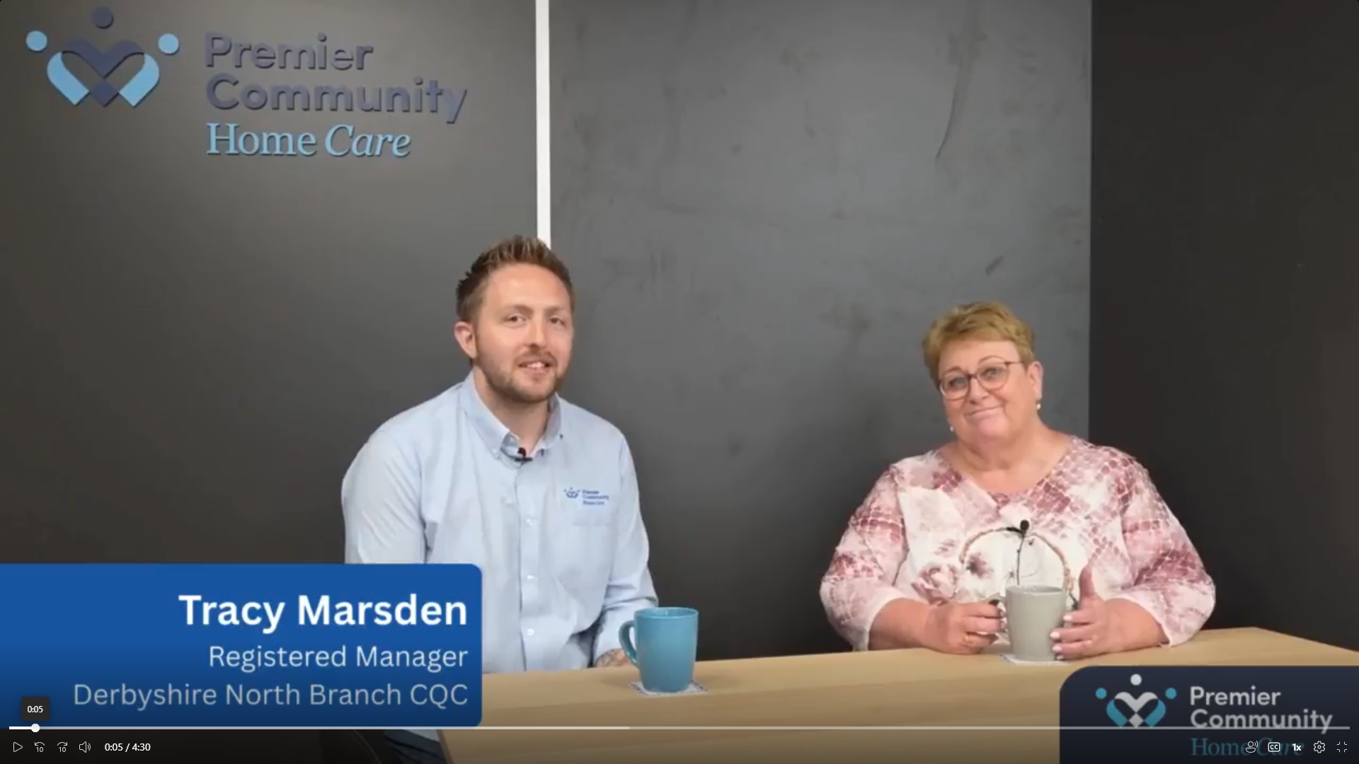 Sit down for a cuppa with Tim and Tracy as they discuss career progression in care