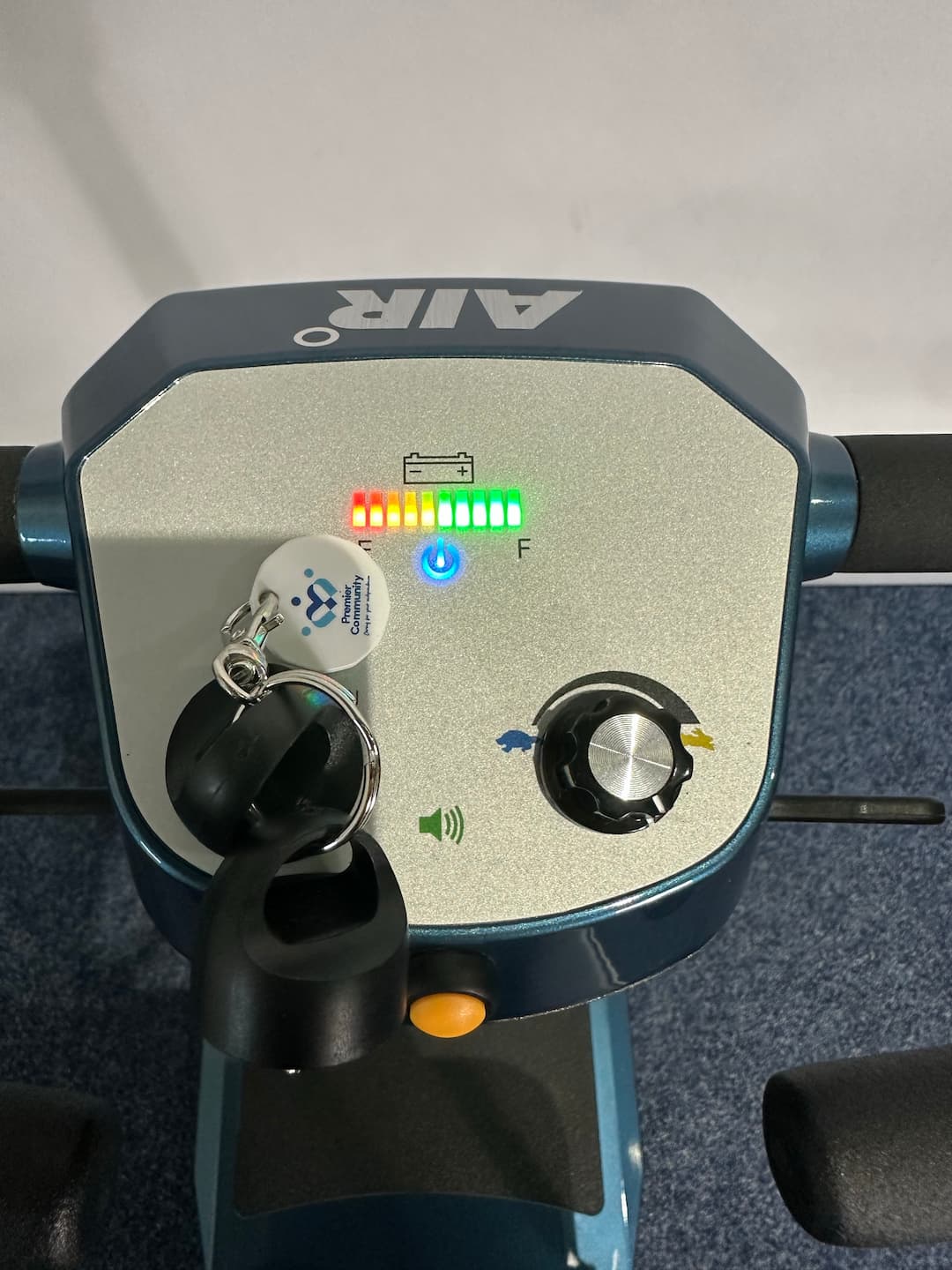 Approved Used Monarch Air, blue with 10ah lithium battery