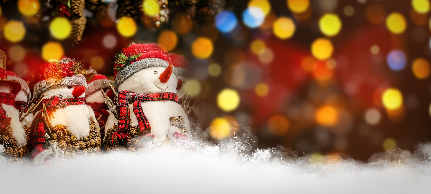 Image shows festive crafts symbolic of Christmas outings in Amber Valley.