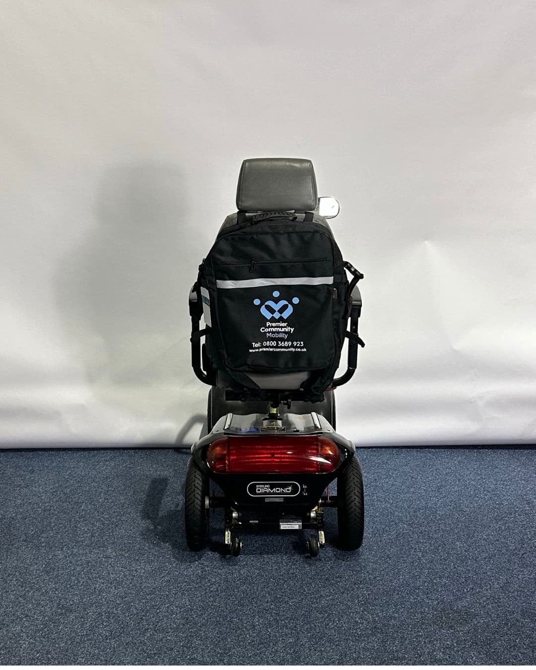 Approved Used Sterling Diamond in black with basket and mirror