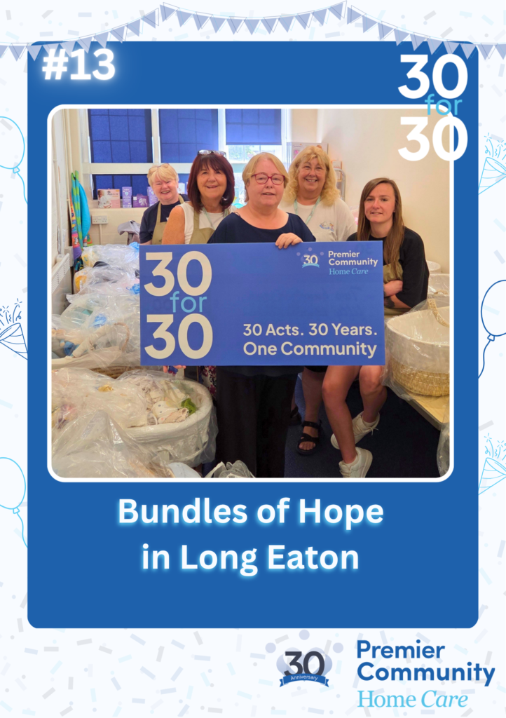 Act 13 of 30: Bundles of Hope for Long Eaton Families