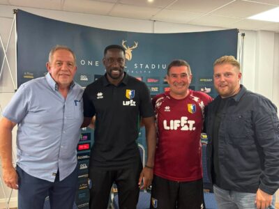 Mansfield Football Club with Joe Isterling