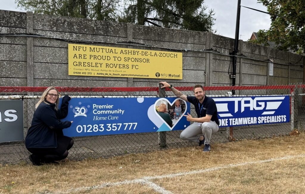 Premier Community Strengthens Local Partnership with Gresley Rovers Ladies  