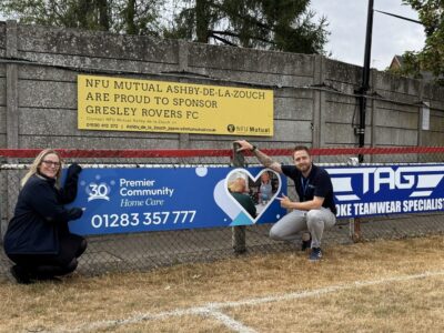 Premier Community Strengthens Local Partnership with Gresley Rovers Ladies  