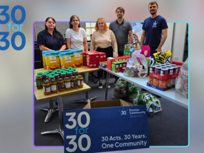 Act 14 of 30: Premier Community Supports Kirkby Storehouse Foodbank with £250 Donation