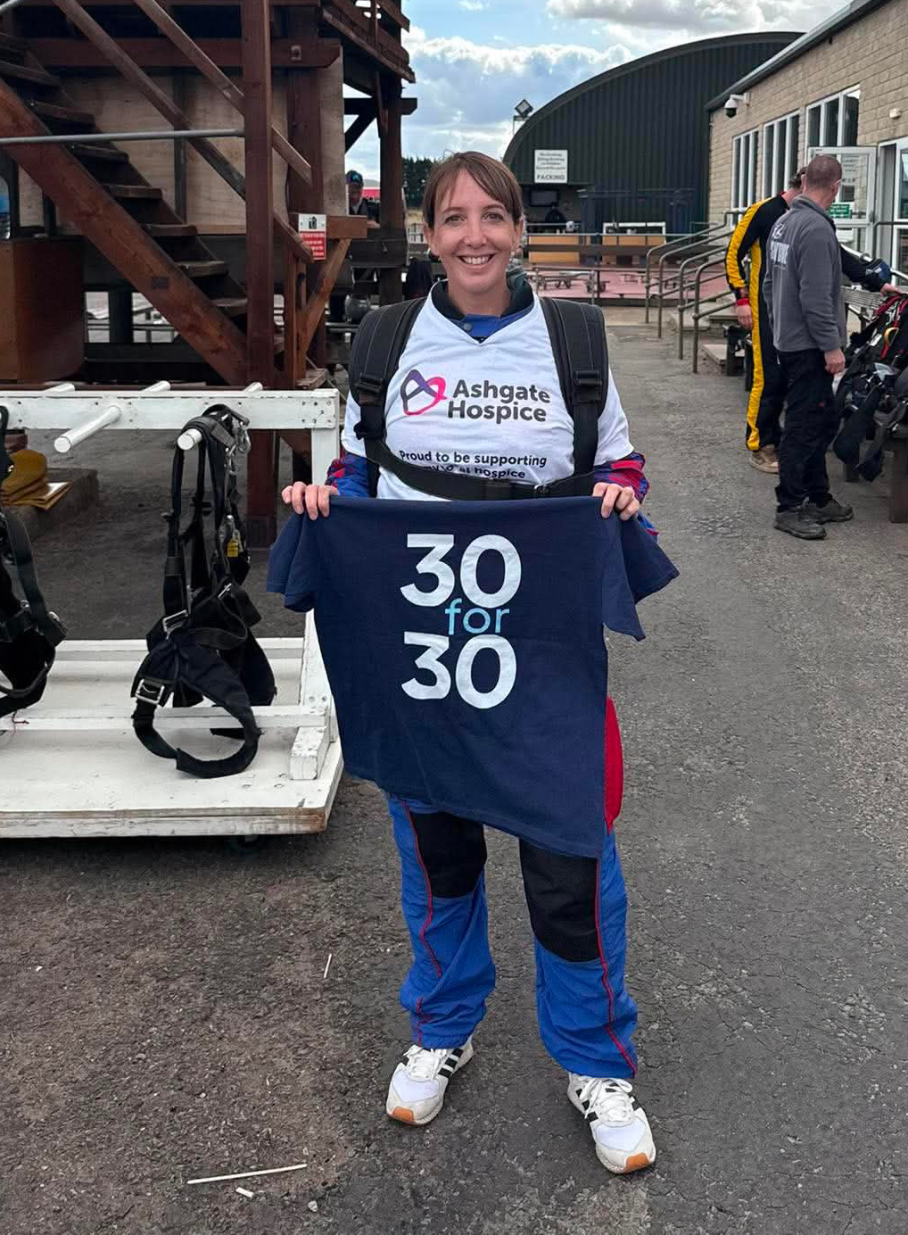 Act 18 of 30: Carlie Takes the Leap for Ashgate Hospice
