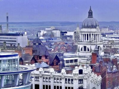 Nottingham City Skyline