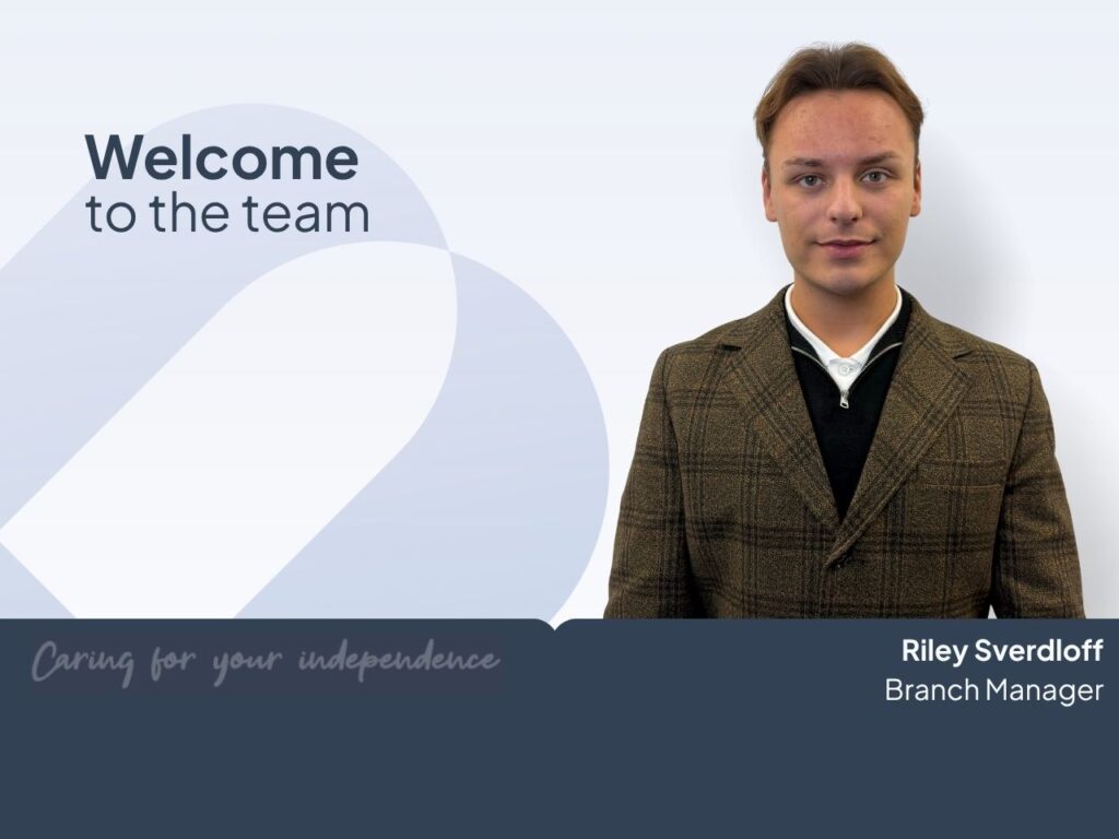 Meet Riley, Branch Manager of our new Alfreton Mobility Shop