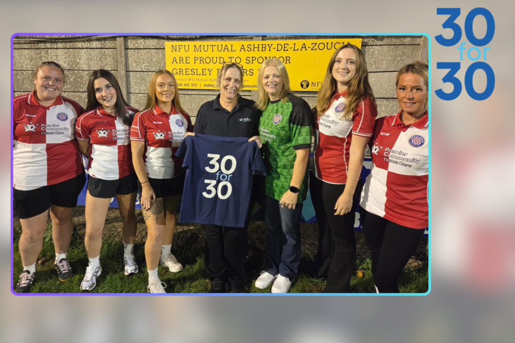 Celebrating 30 Years Together: Our Gresley Rovers FC Ladies Anniversary Kit Sponsorship: Act 27 of our 30 for 30 campaign 