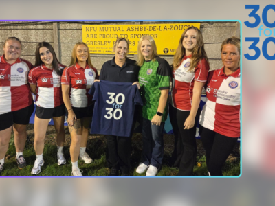 Celebrating 30 Years Together: Our Gresley Rovers FC Ladies Anniversary Kit Sponsorship: Act 27 of our 30 for 30 campaign 